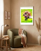 Flower Bearer framed in a tender room thumbnail
