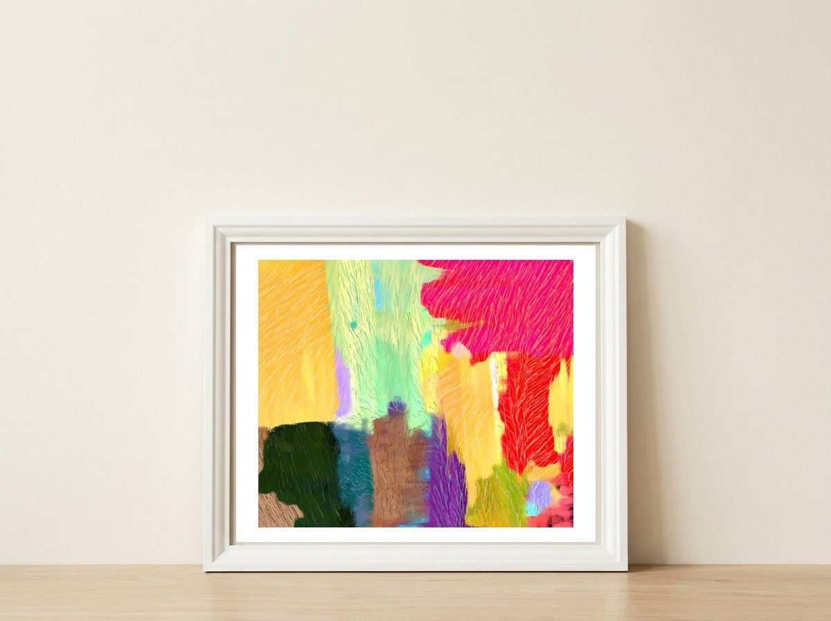 The Complex Incident — framed, leaning against the wall