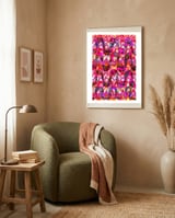 Pop Abstract 15 framed in a tender room thumbnail