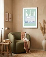 light - Iceland  framed in a tender room thumbnail