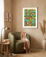 Cactus 4 framed in a tender room thumbnail