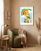 A Rainbow In Someone's Cloud framed in a tender room thumbnail
