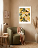 Tropical Toucan Garden framed in a tender room thumbnail