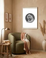 Pangolin no. 1 framed in a tender room thumbnail