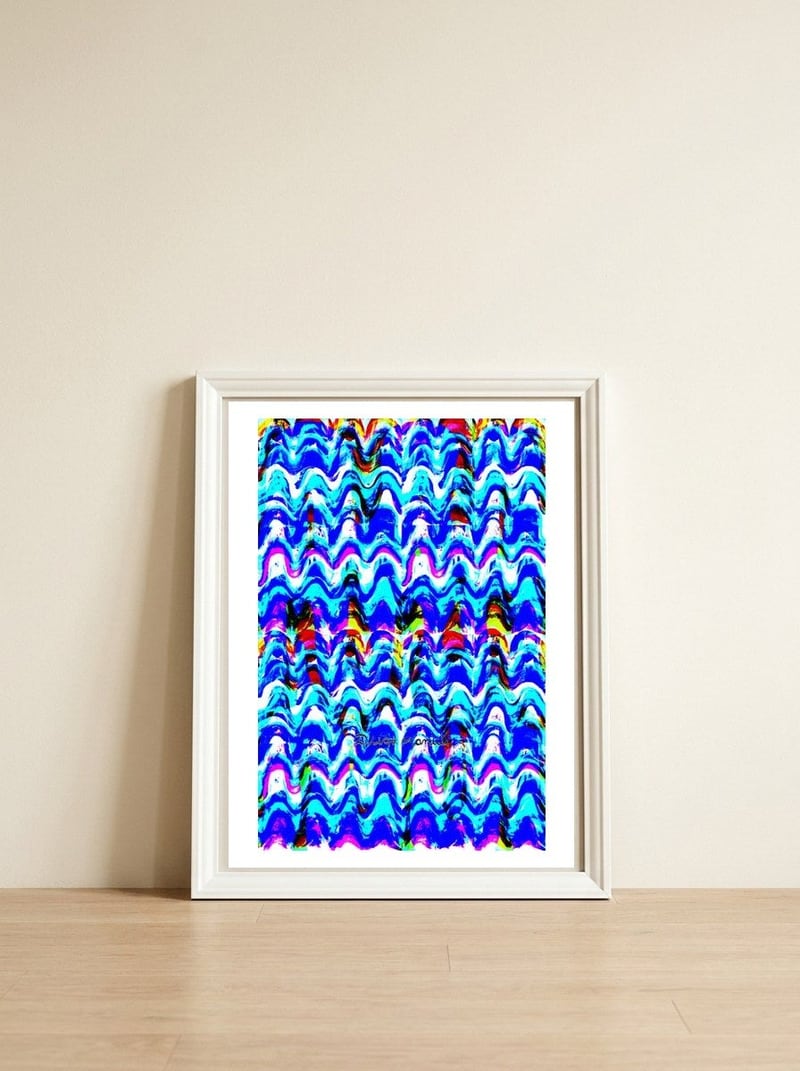 Aceptar Y Perdonar 60 — framed, leaning against the wall