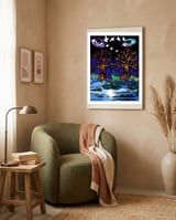 Dark Forest Of Eyes framed in a tender room thumbnail
