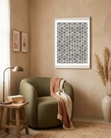Random Concrete Cubes framed in a tender room thumbnail