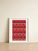 Pop Abstract A 22 — framed, leaning against the wall thumbnail