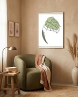 Leaf II framed in a tender room thumbnail