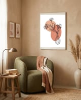 Vase II framed in a tender room thumbnail