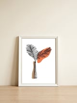Tropical — framed, leaning against the wall thumbnail