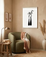 Vases framed in a tender room thumbnail