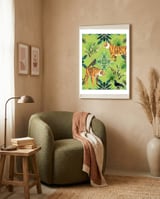 Jungle Love framed in a tender room thumbnail