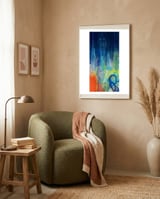 Blue Angel framed in a tender room thumbnail