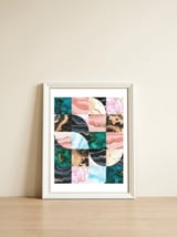 Marble Obsession — framed, leaning against the wall thumbnail