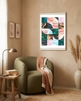 Marble Obsession framed in a tender room thumbnail