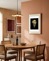 Galactic Ice Cream framed in a intimate room thumbnail