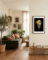 Galactic Ice Cream framed in a grounding room thumbnail