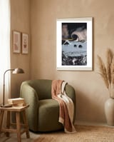 Black Sky framed in a tender room thumbnail
