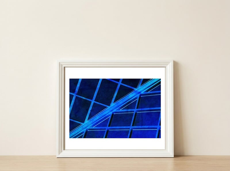 WTnight  — framed, leaning against the wall