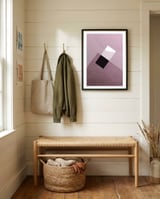 Abstract framed in a relaxed room thumbnail