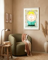 Butters framed in a tender room thumbnail