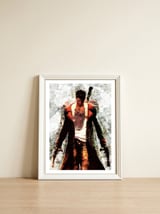 Dante Devil May Cry — framed, leaning against the wall thumbnail