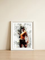 Pubg Girl — framed, leaning against the wall thumbnail