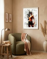 Pubg Girl framed in a tender room thumbnail