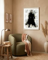 Neo framed in a tender room thumbnail