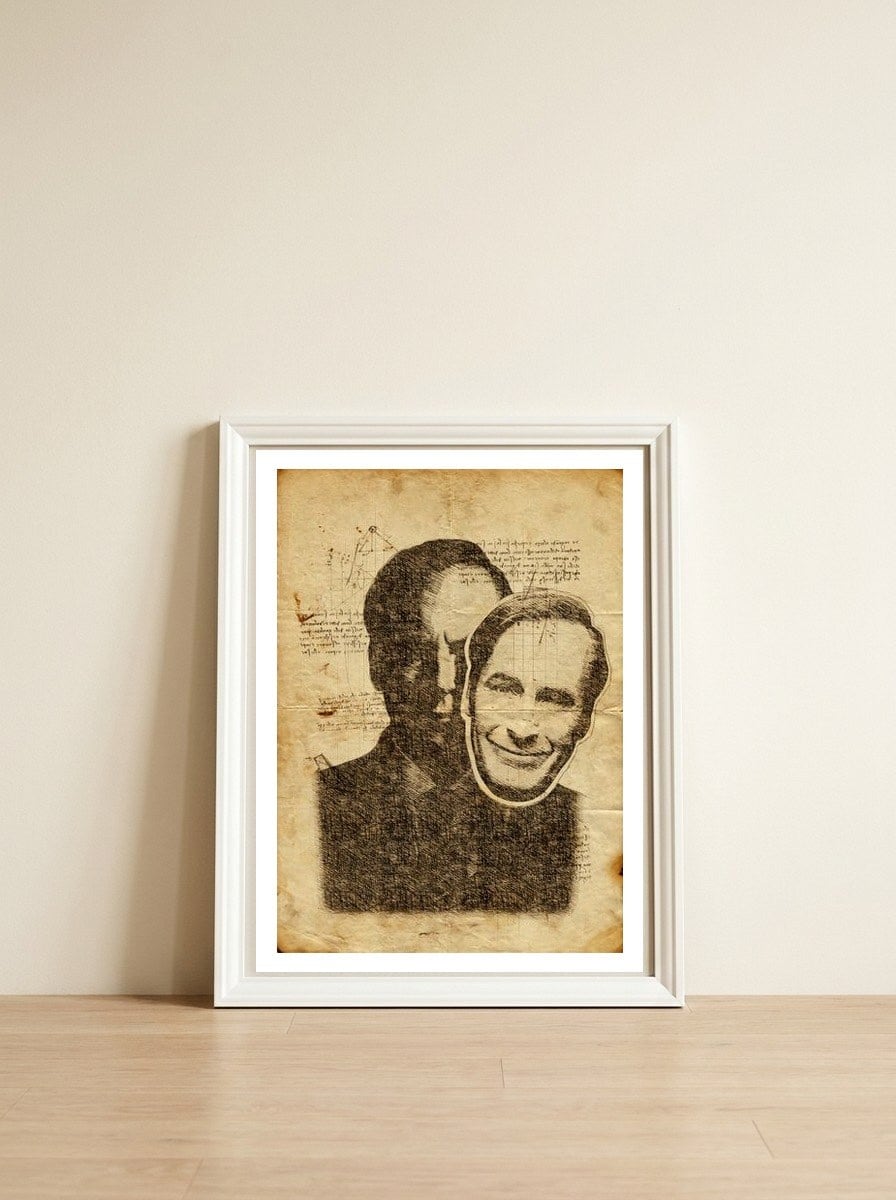 Better Call Saul — framed, leaning against the wall