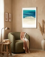 Blue Mountain framed in a tender room thumbnail