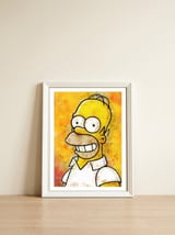 Homer — framed, leaning against the wall thumbnail