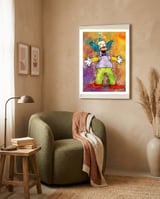 Krusty  framed in a tender room thumbnail