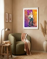 Leela framed in a tender room thumbnail