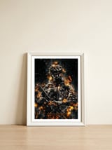 Battlefield — framed, leaning against the wall thumbnail