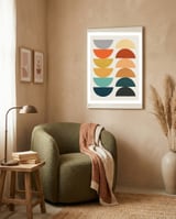 Organic Design III framed in a tender room thumbnail
