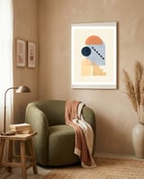 Greek World II framed in a tender room thumbnail