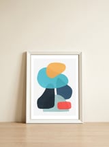Harmonic Art III — framed, leaning against the wall thumbnail