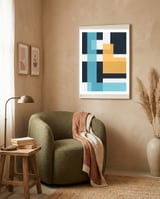 Layers D framed in a tender room thumbnail