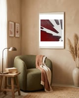 Under Pressure Wine framed in a tender room thumbnail