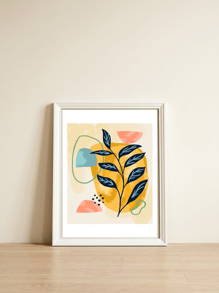 Matisse: The Golden Rule — framed, leaning against the wall