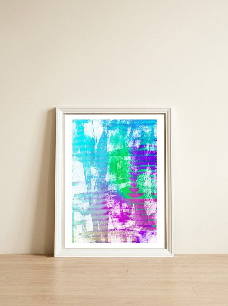 Summer Vybes #1 — framed, leaning against the wall