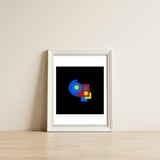 Apartment | abstract modern — framed, leaning against the wall thumbnail