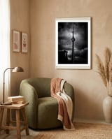 CN Tower No 6 framed in a tender room thumbnail