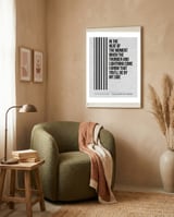 Noel Gallagher's High Flying Birds - In The Heat Of The Moment framed in a tender room thumbnail