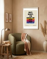 The Black Keys - Howlin For You framed in a tender room thumbnail