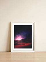 Night Over The Dunes — framed, leaning against the wall thumbnail