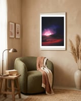 Night Over The Dunes framed in a tender room thumbnail