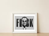 MR A.FLECK — framed, leaning against the wall thumbnail